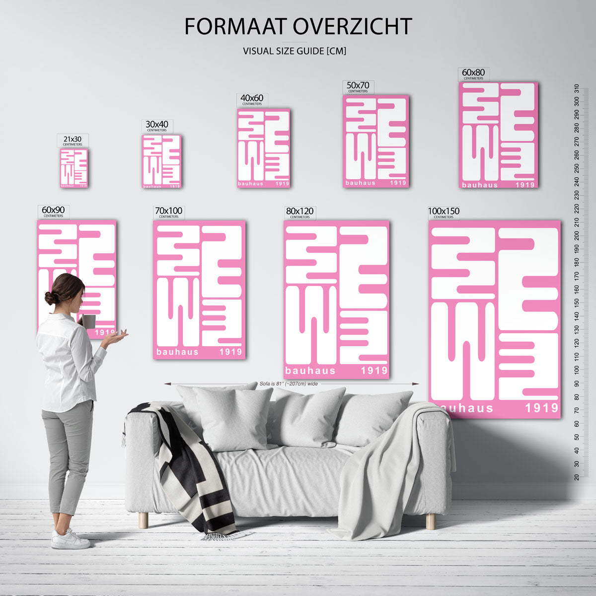Vorm en kleur Poster