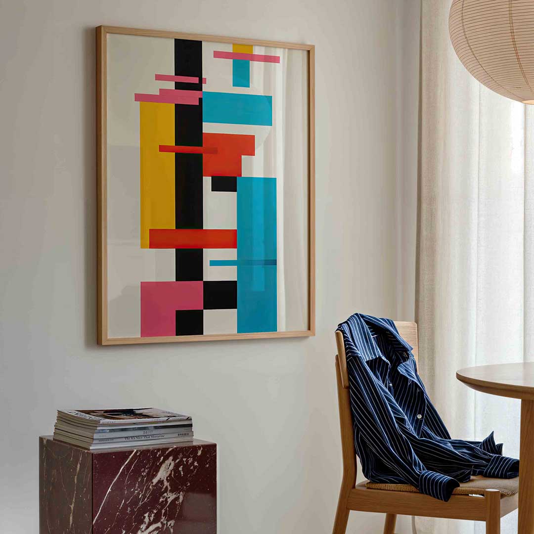 Geometrische vormen Poster