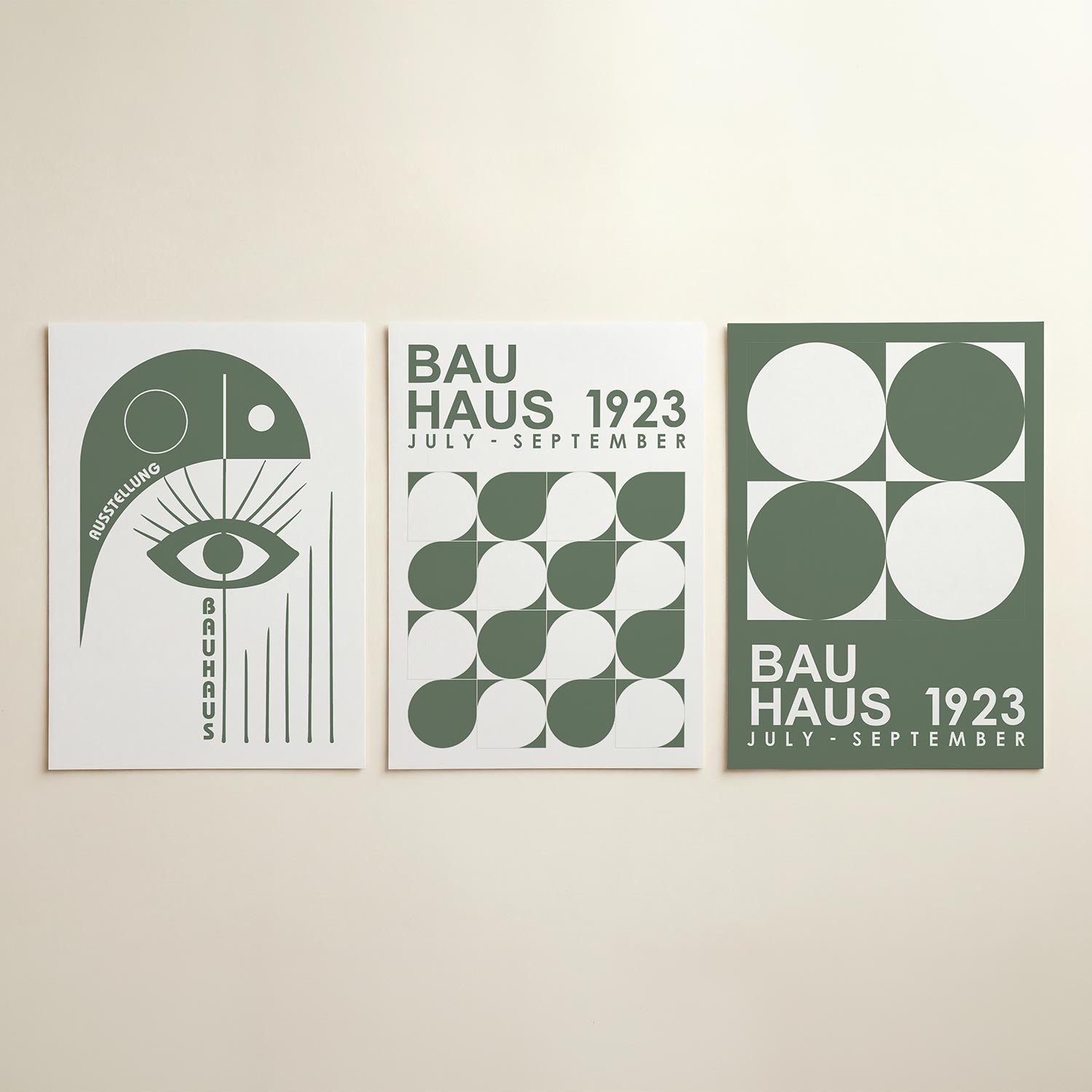 Oog en lijnen Posterset