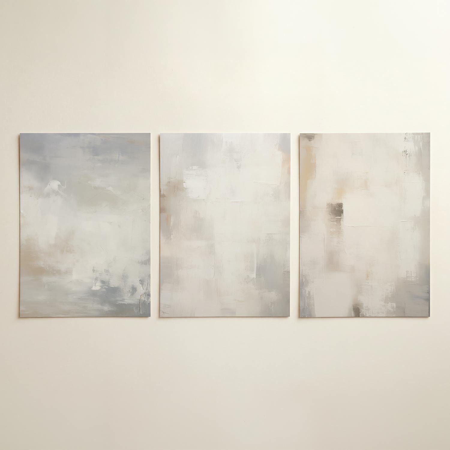 Zachte kleurvlakken Posterset