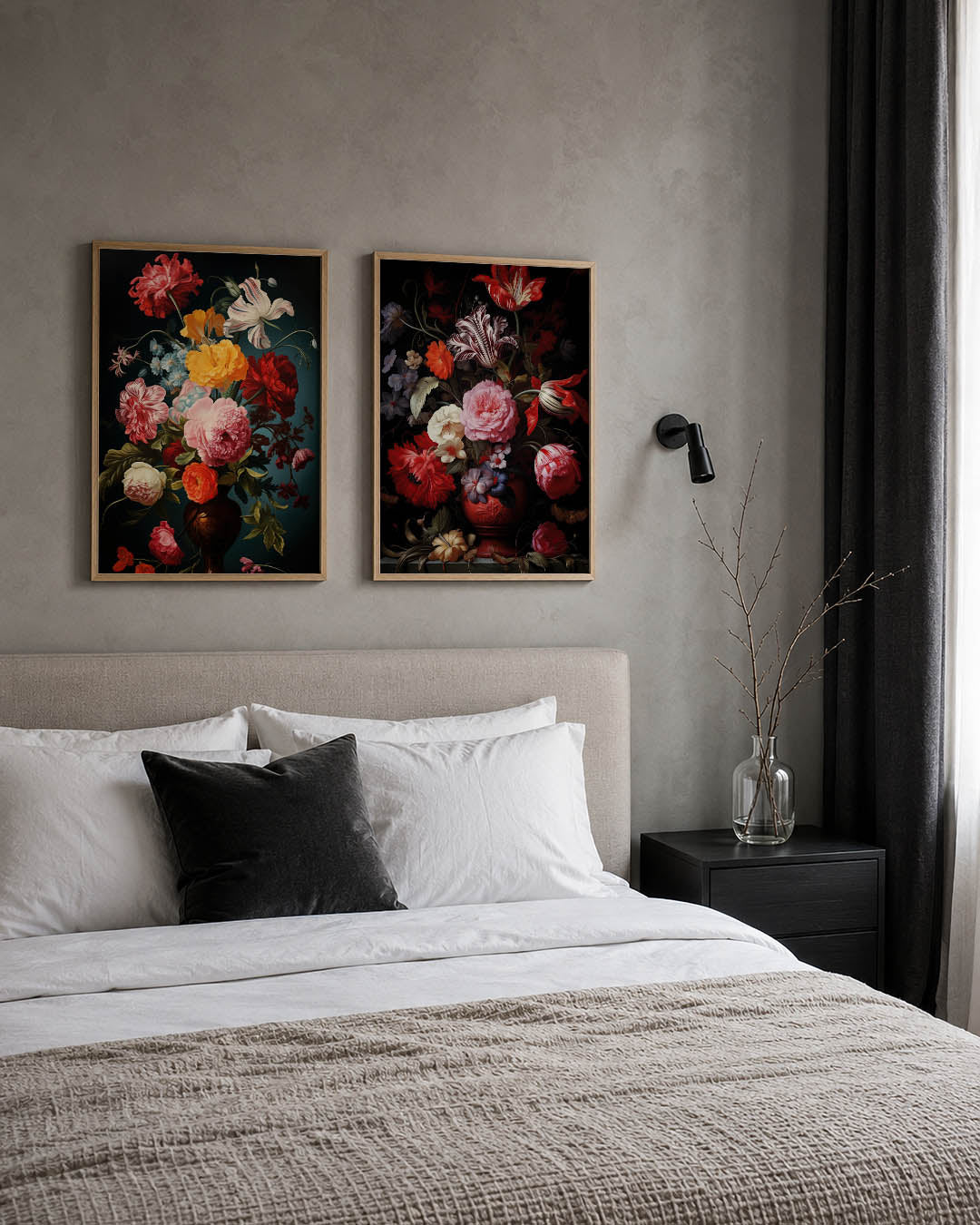 Bloemrijke kleurexplosie Posterset