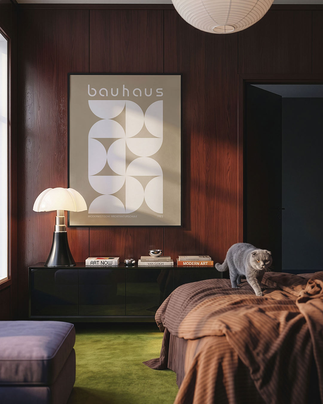 Vormritme en balans Poster