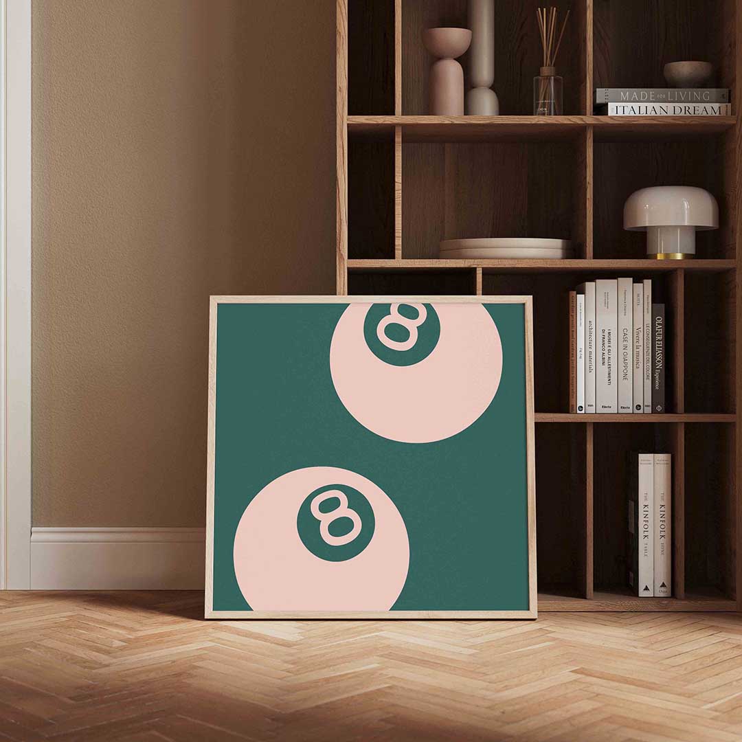 Biljartballen Poster