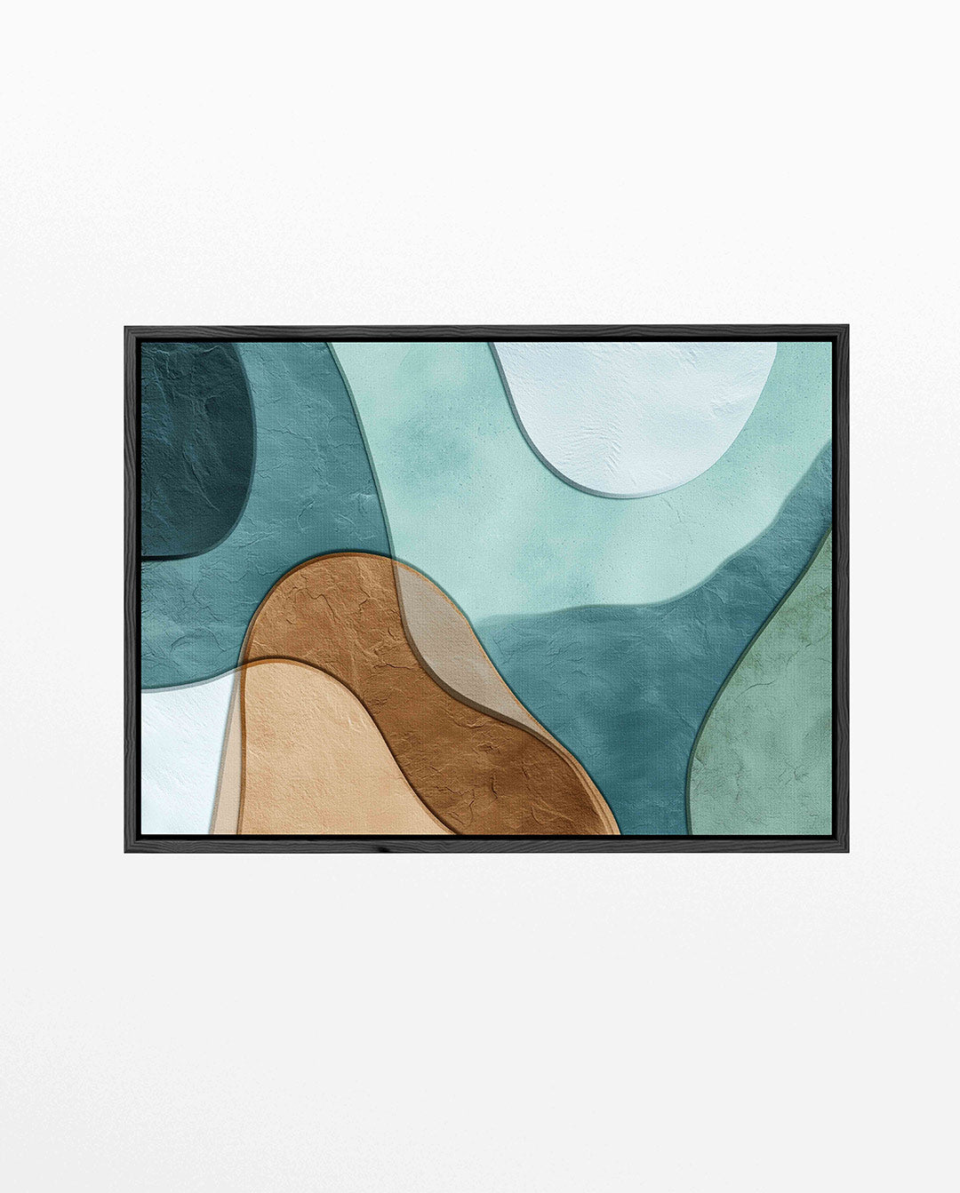 Organische vormen compositie Kunstwerk