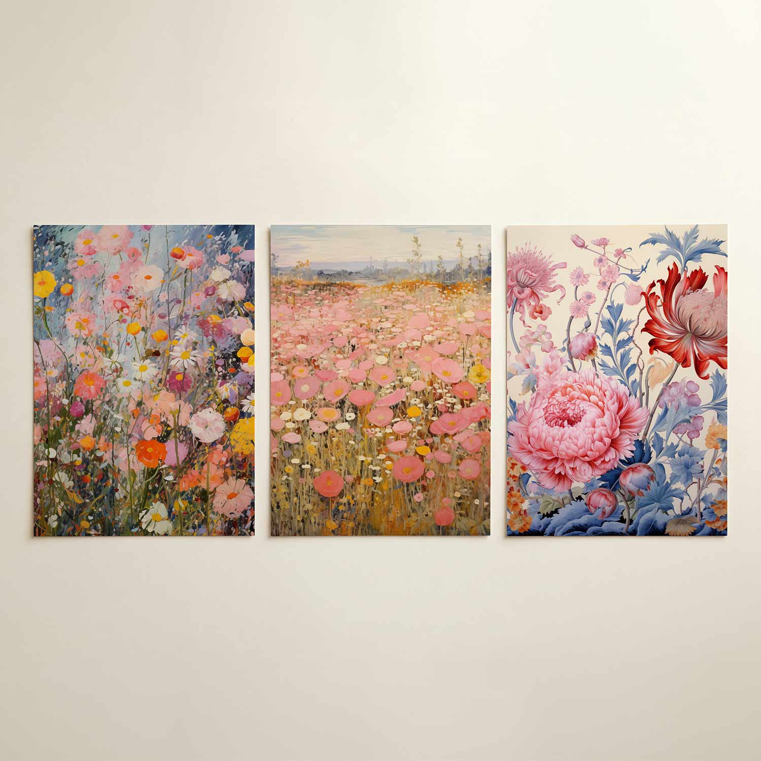 Bloemenexplosie Posterset