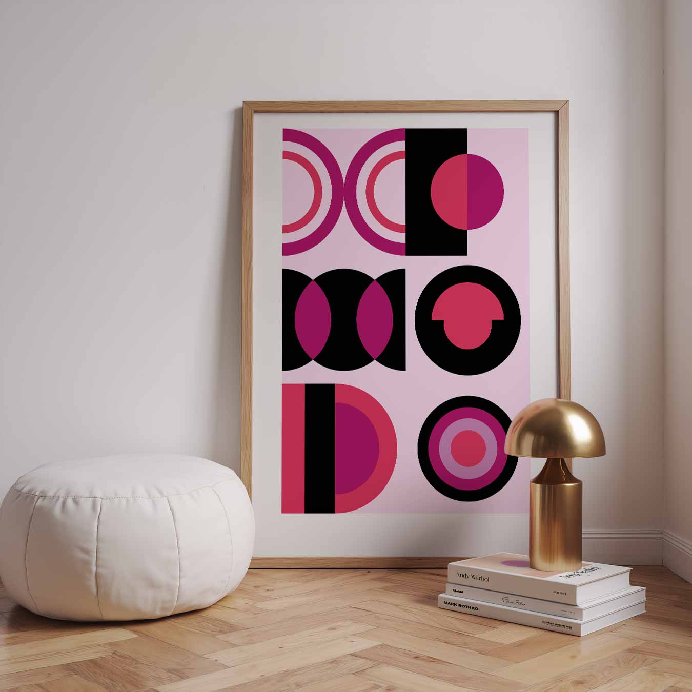 Moderne Geometrische Kunstposter-WallArtistic