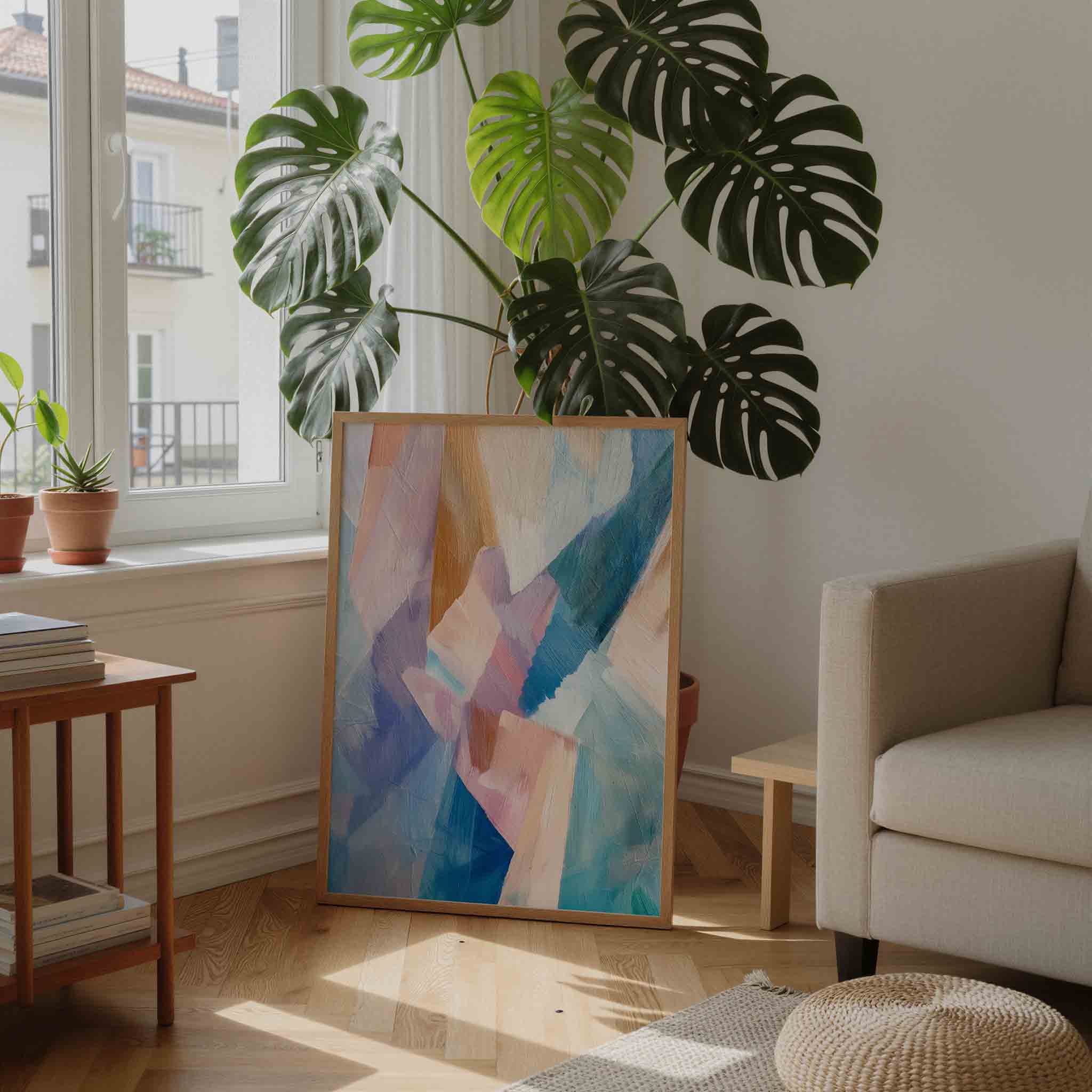 Abstracte vormen Poster