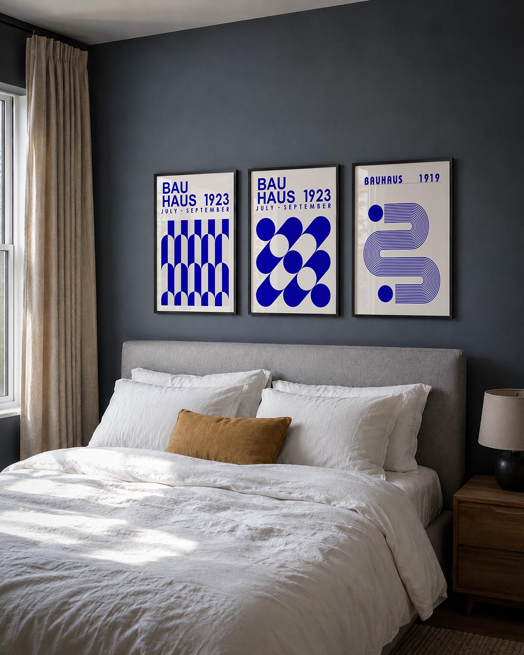 Kleurvlakken en lijnen Posterset