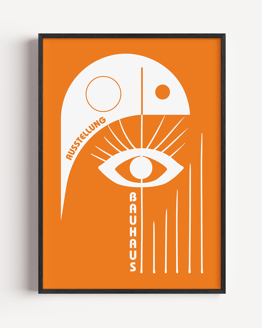 Oog en lijnen Poster