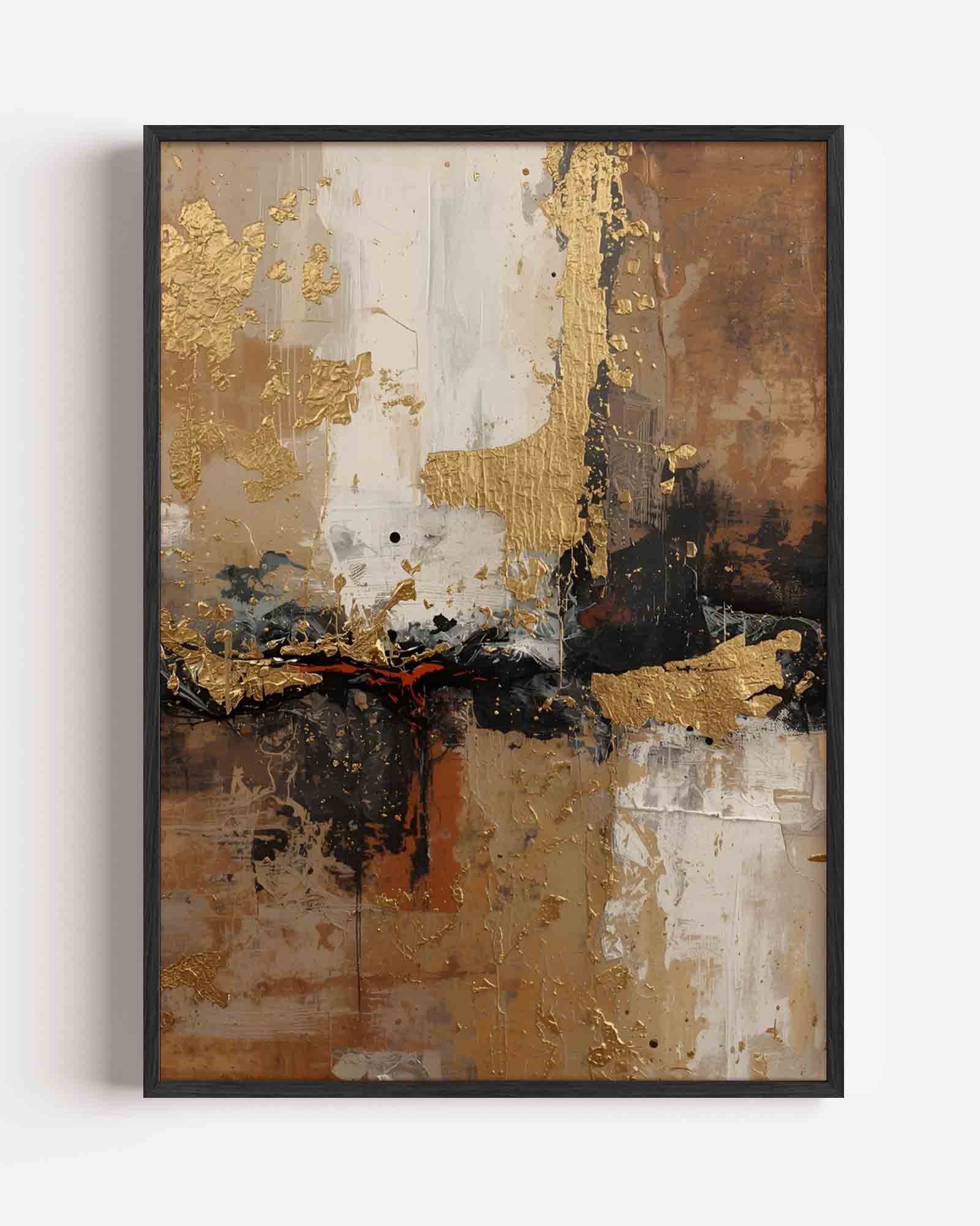 Gouden textuur Poster