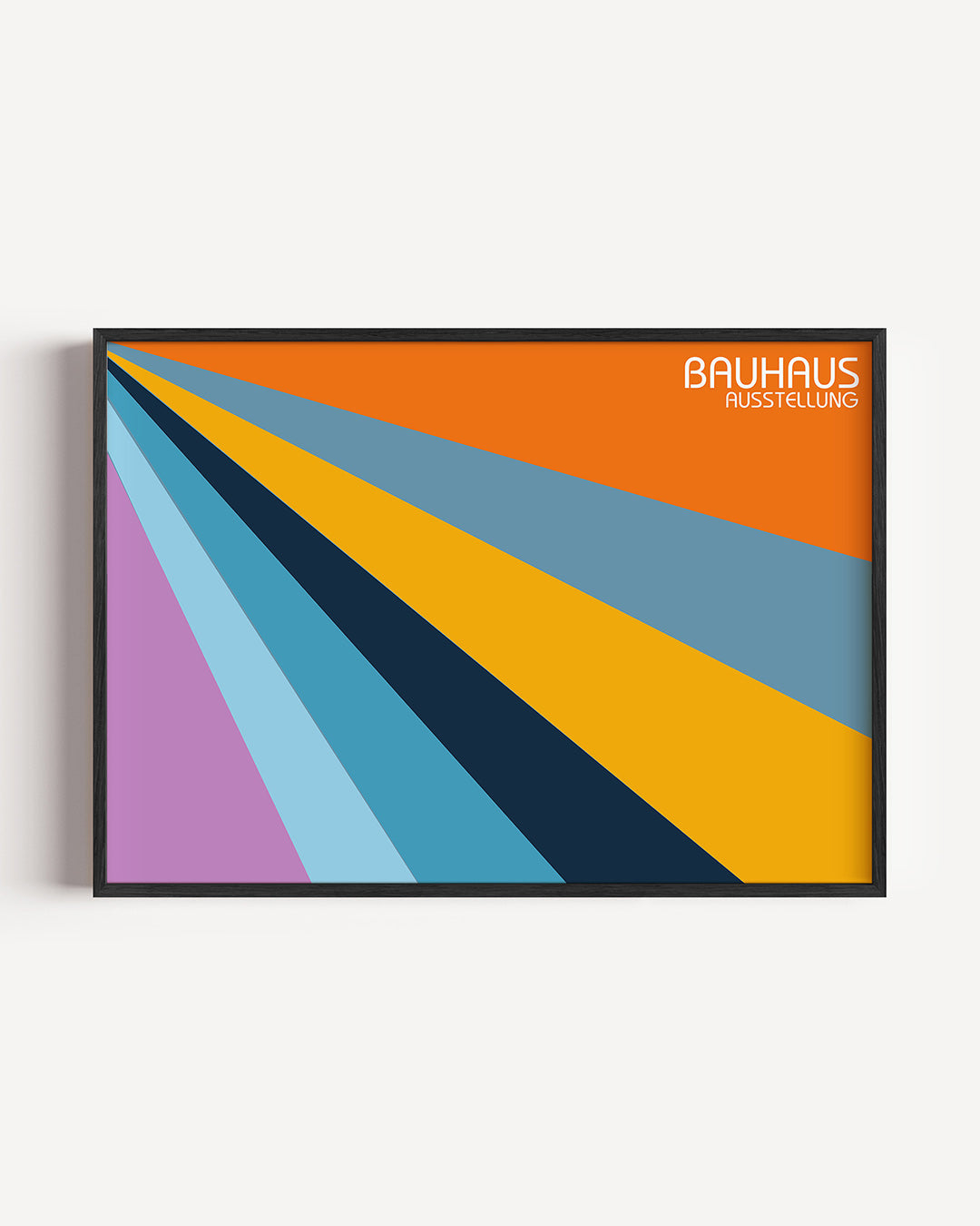 Kleurrijke stralen Poster