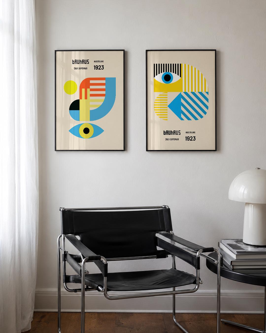 Vormen en kleurvlakken Posterset