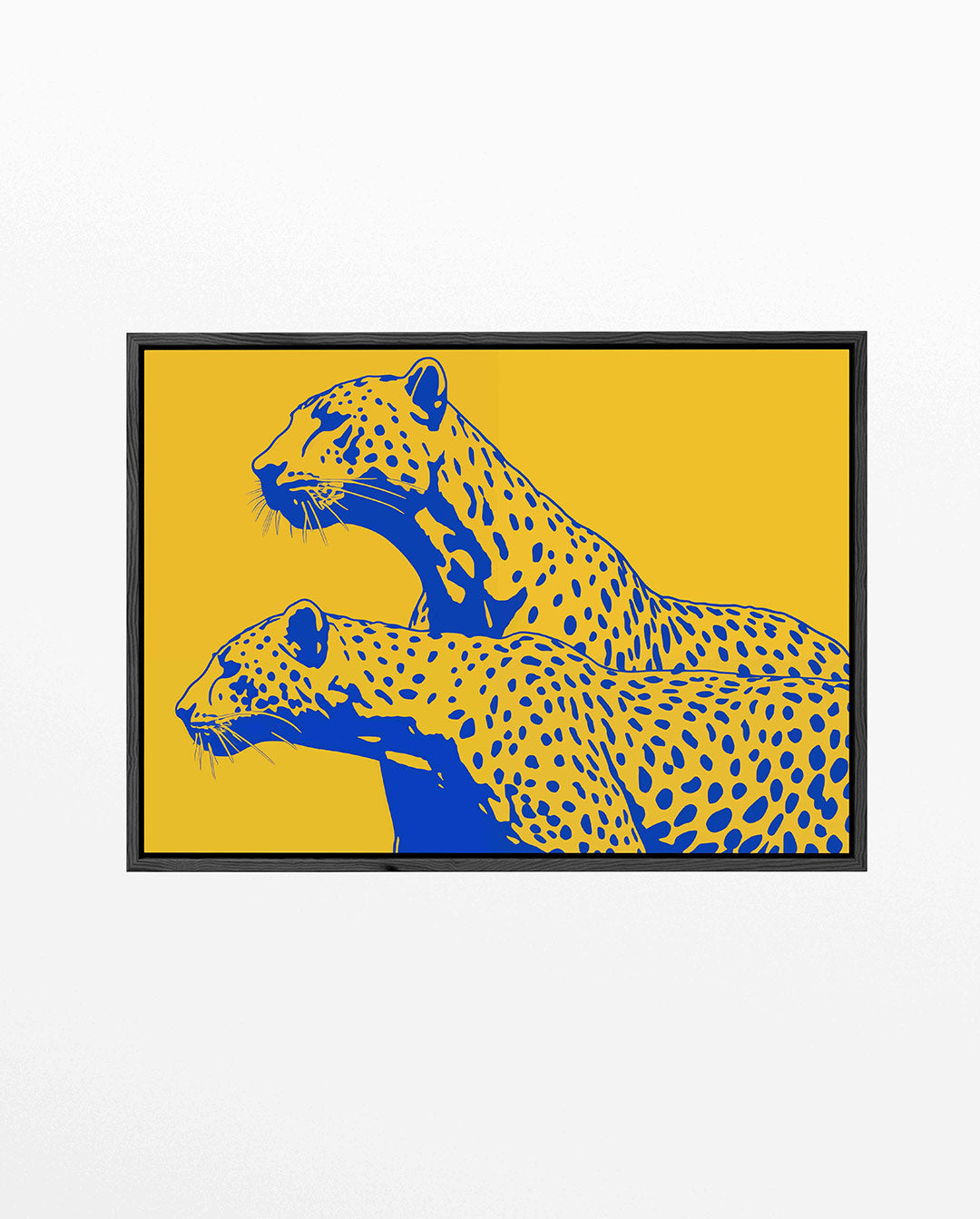 Gestileerde luipaarden Kunstwerk