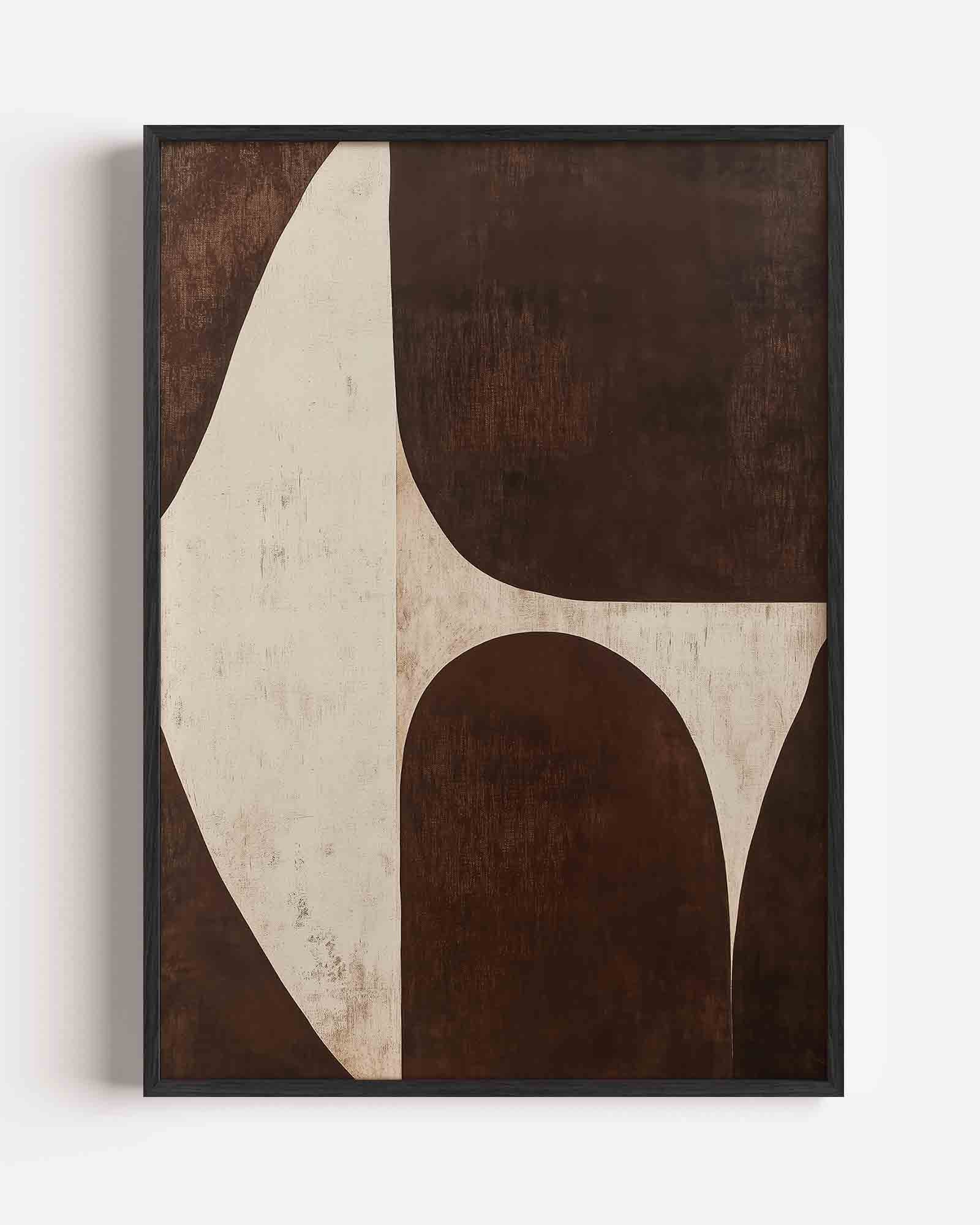 Abstracte vormen Poster