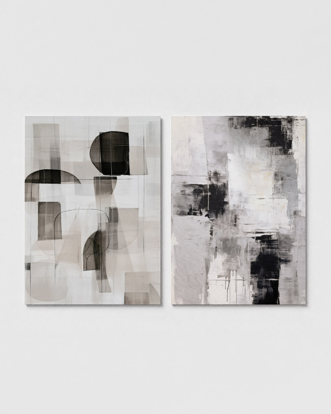 Vorm en schaduw Posterset