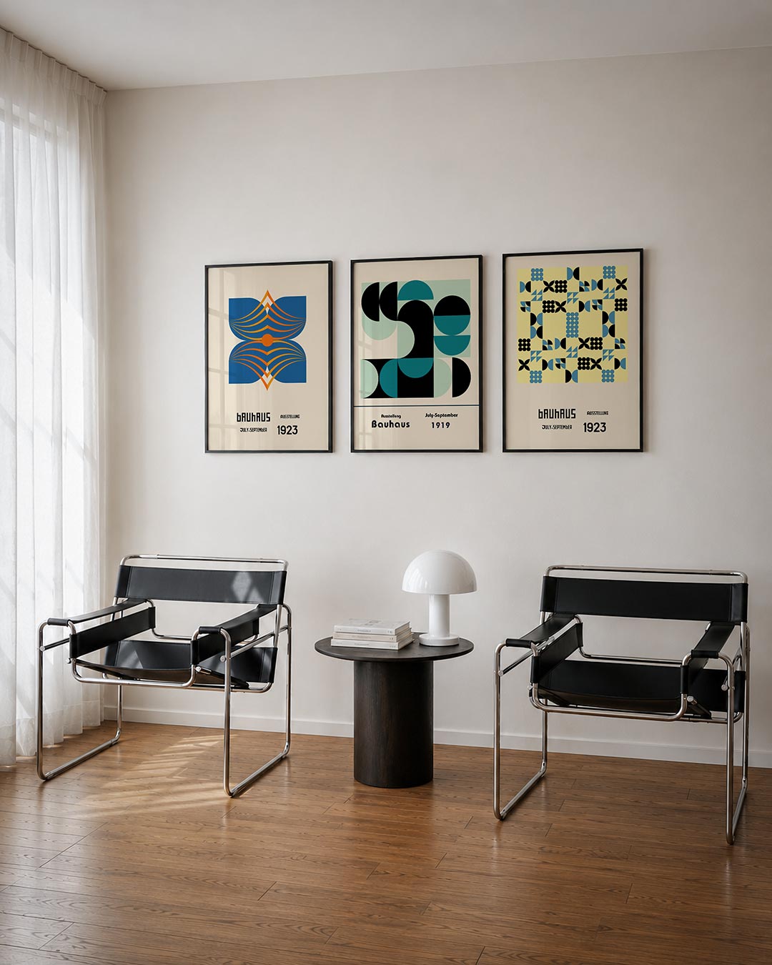 Kleur en lijnenspel Posterset