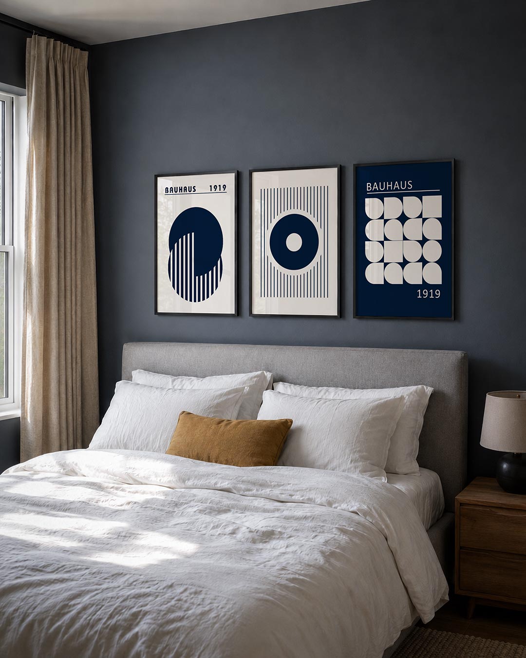 Cirkel en strepen Posterset