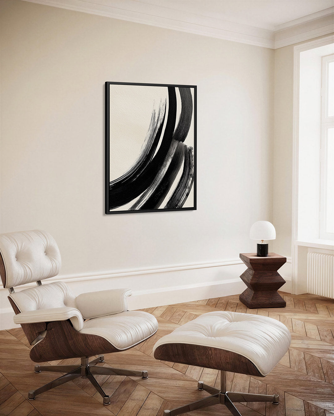 Abstracte Kunstwerk