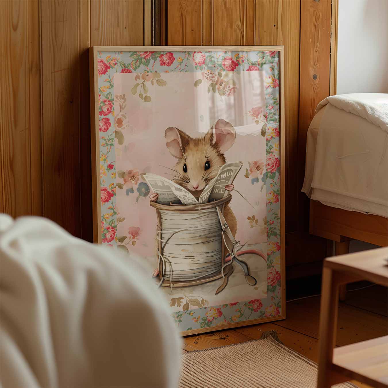 Schattige Muizenposter-WallArtistic