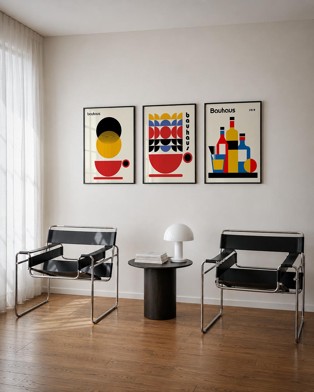 Vormen en vlakkenspel Posterset