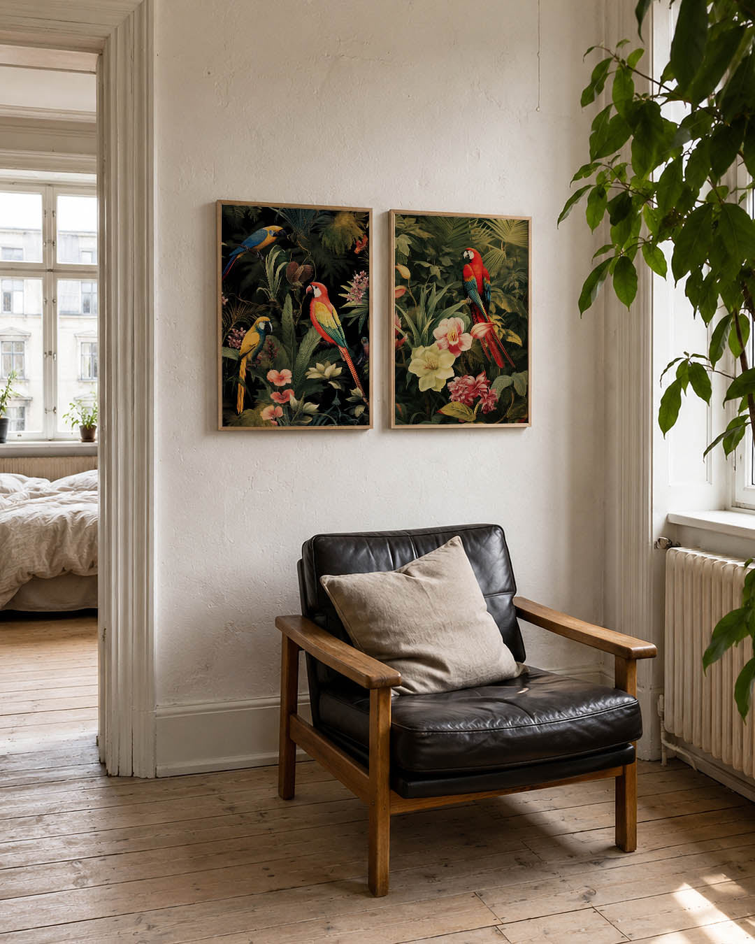 Tropische kleurenpracht Posterset