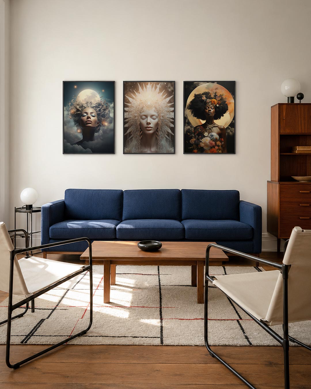 Dromerige hemelportret Posterset