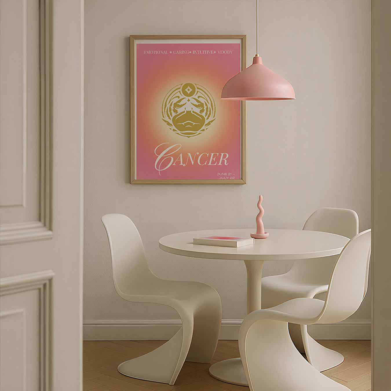 Stijlvolle Kreeft Sterrenbeeld Poster-WallArtistic