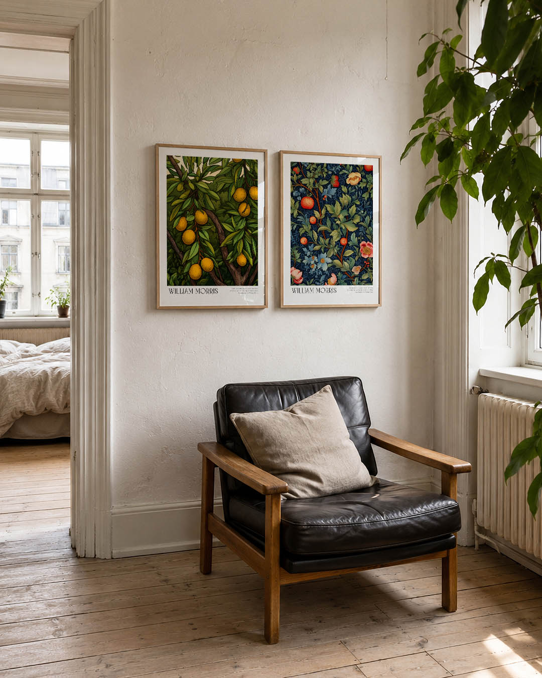 Vruchten en bladeren Posterset