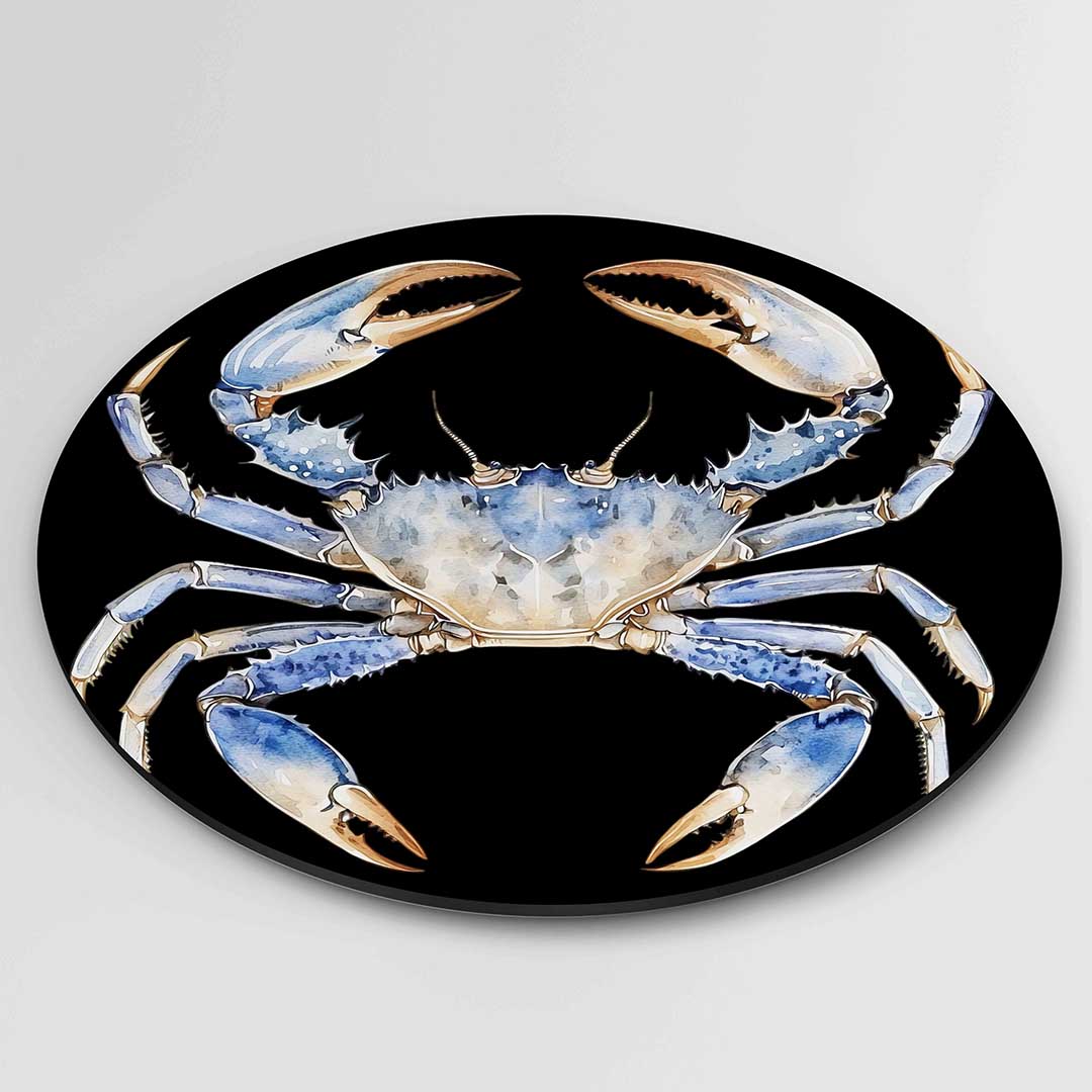 Blauwe krab Muurcirkel