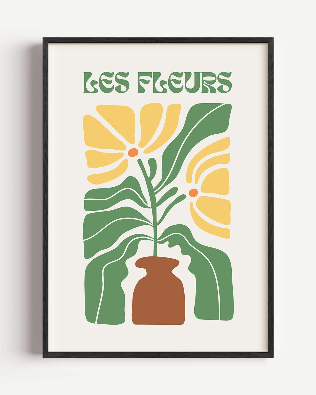 Bloemrijke Vaas Poster-WallArtistic