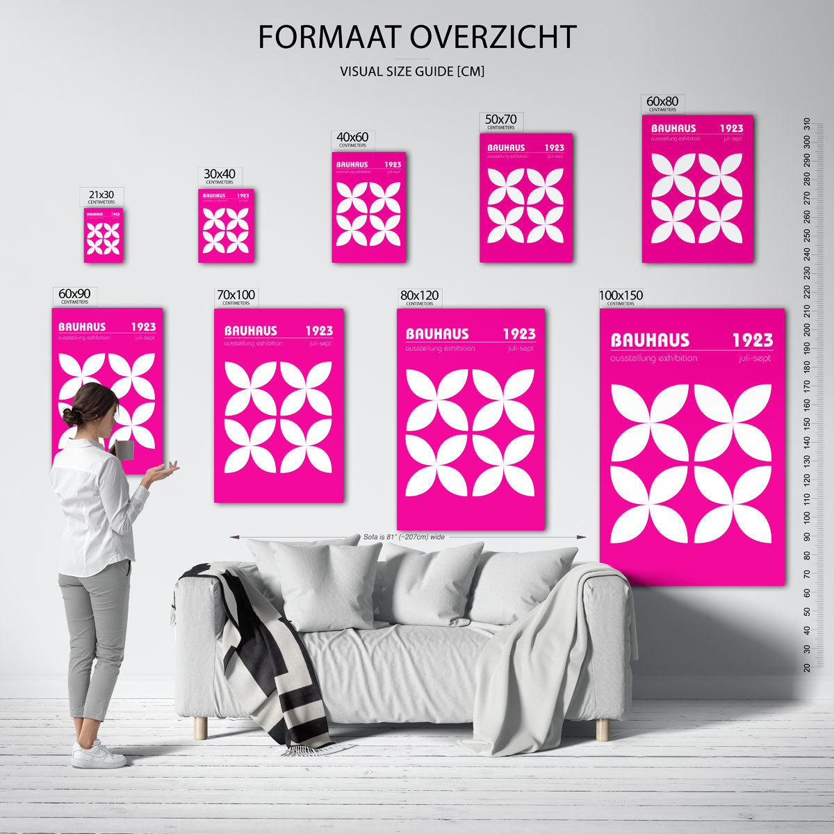 Vorm en kleur Poster