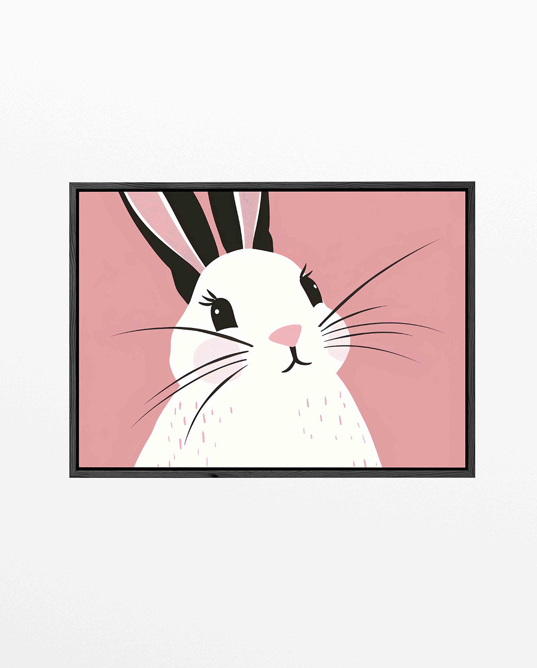 Speelse konijn illustratie Kunstwerk