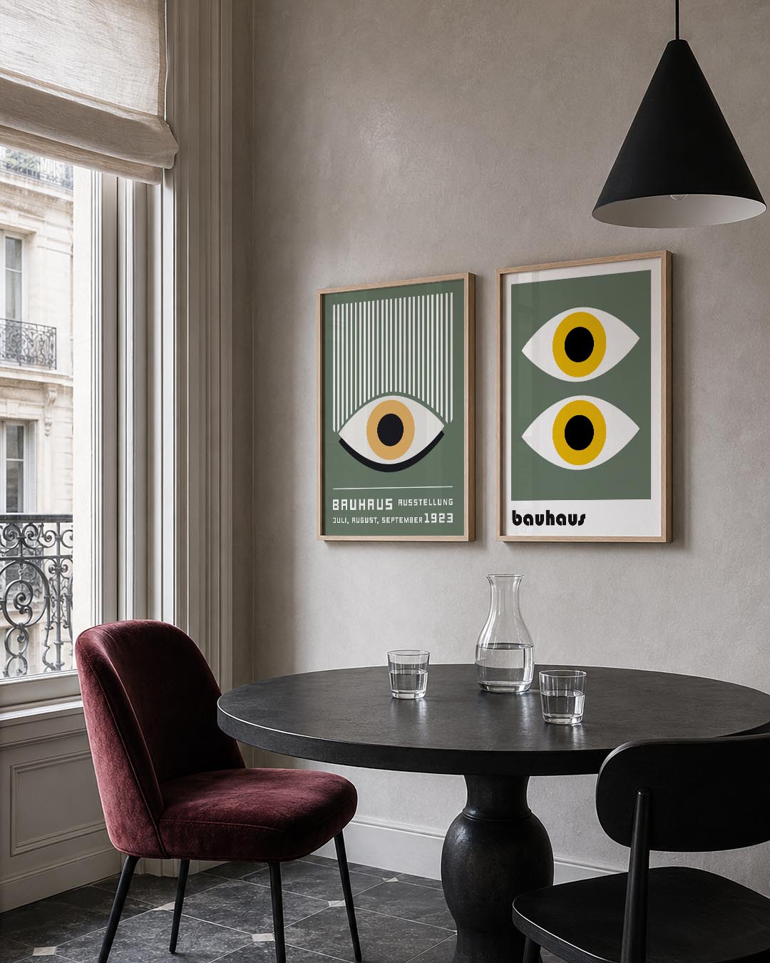 Oog en lijnen Posterset