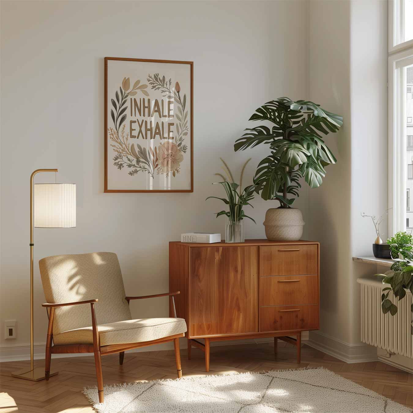 Ademhaling Inspiratie Poster-WallArtistic