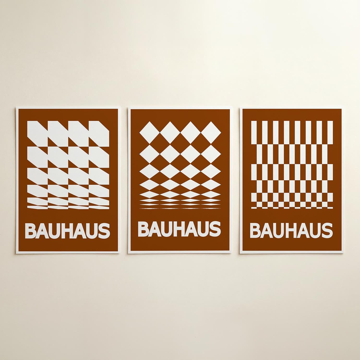 Vormen en vlakken Posterset
