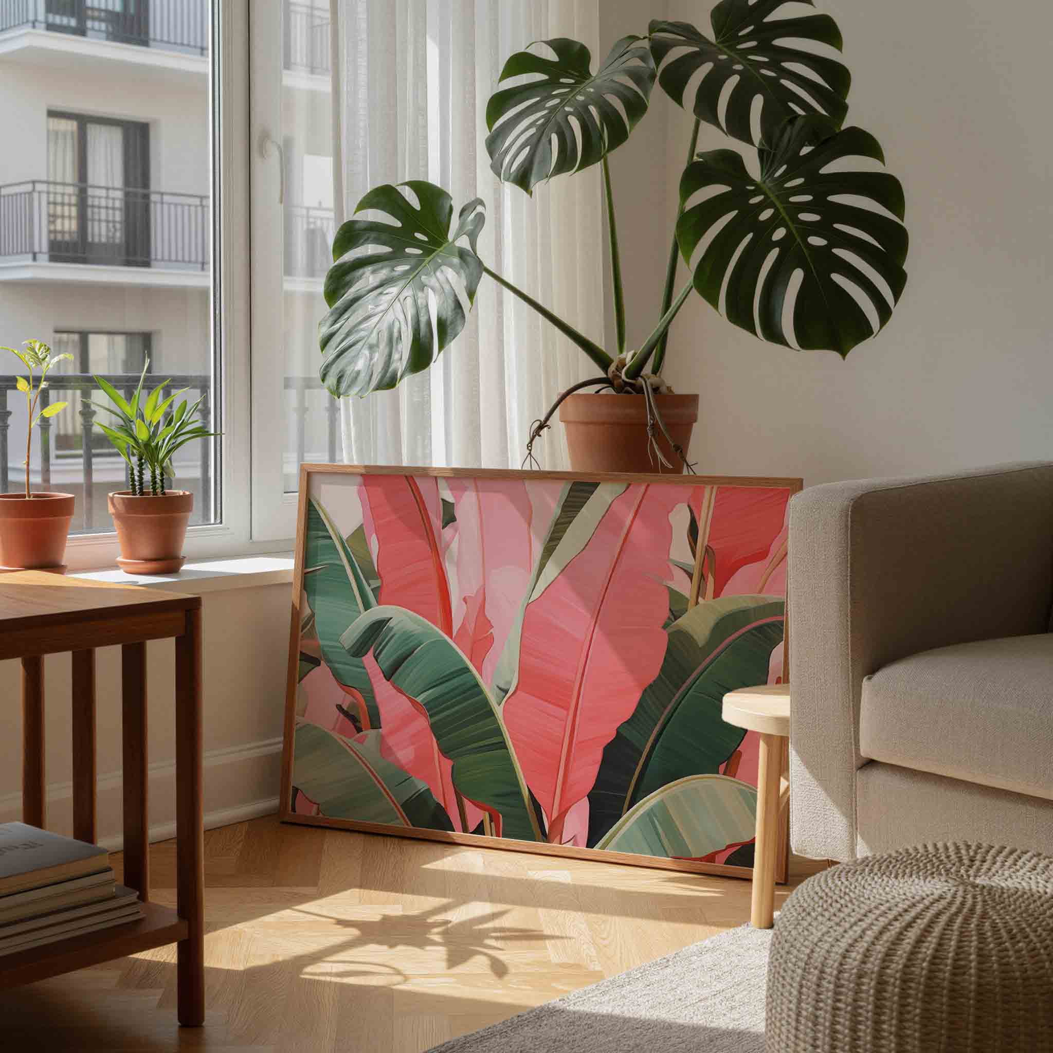 Bananenbladeren Poster