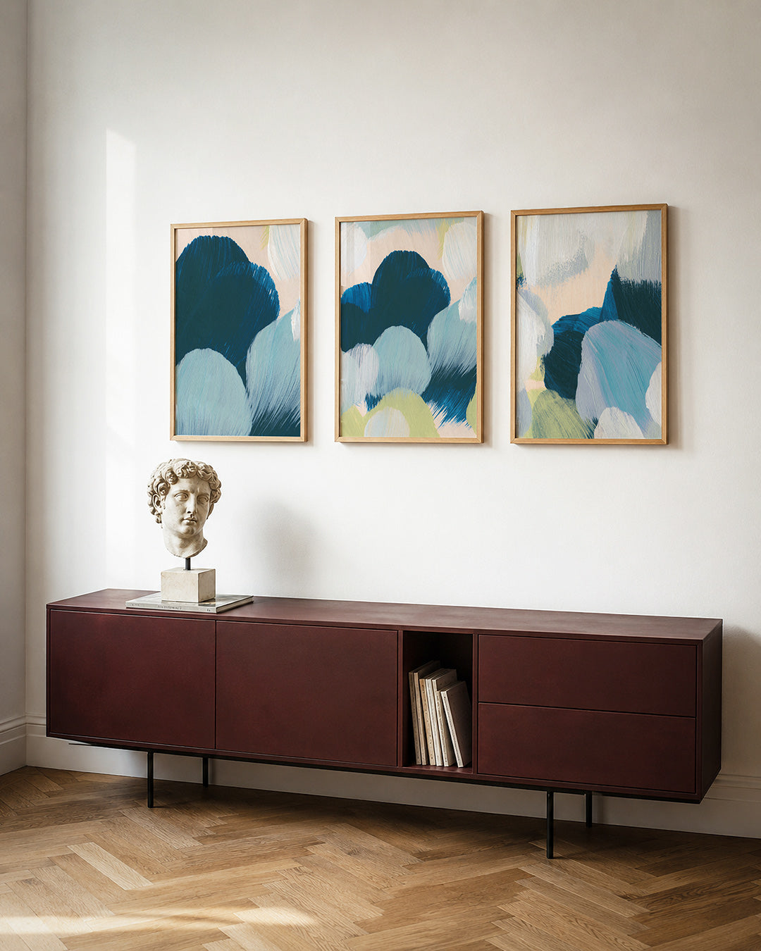 Kleurvlakken harmonie Posterset