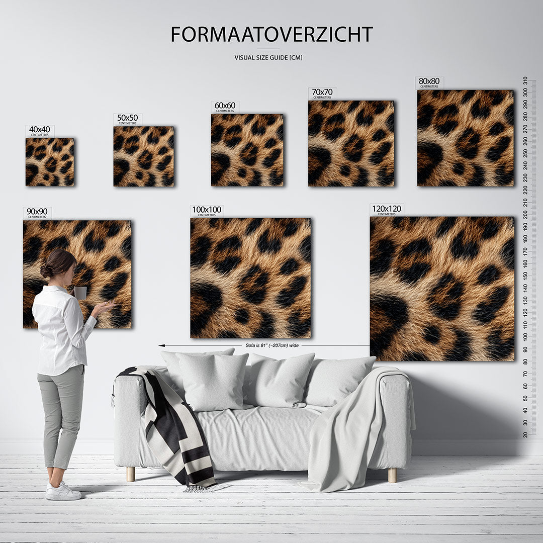 Dierlijke patronen Kunstwerk