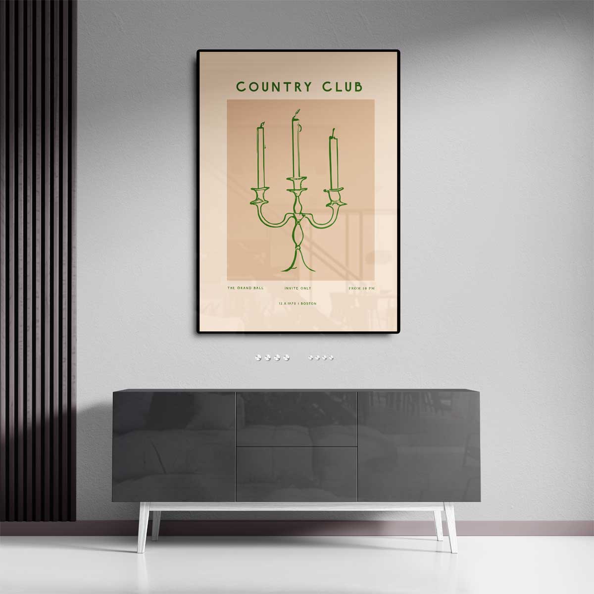 Elegante Kandelaars Kunstwerk-canvas-dibond-plexiglas-wanddecoratie-WallArtistic