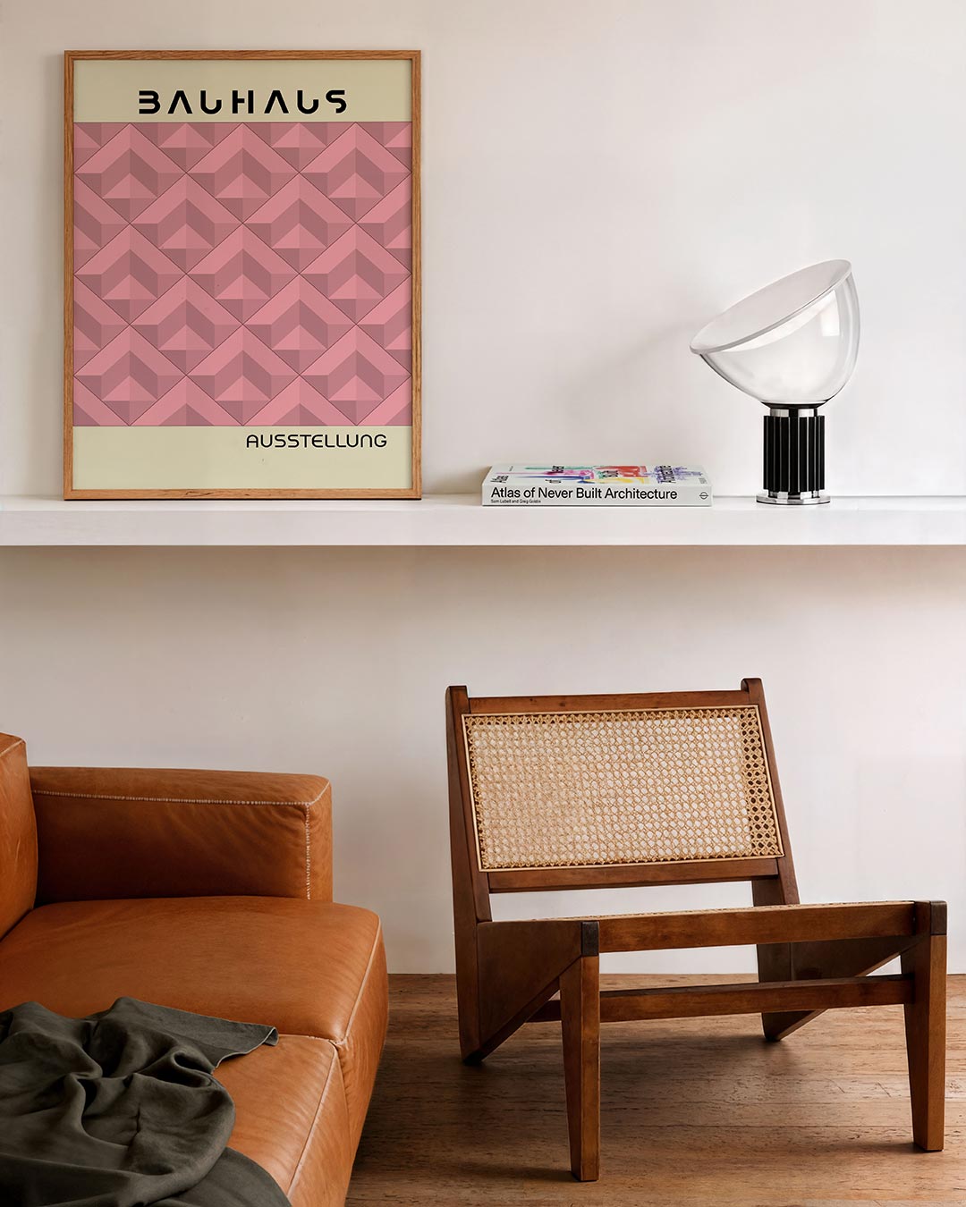 Vormritme en kleur Poster
