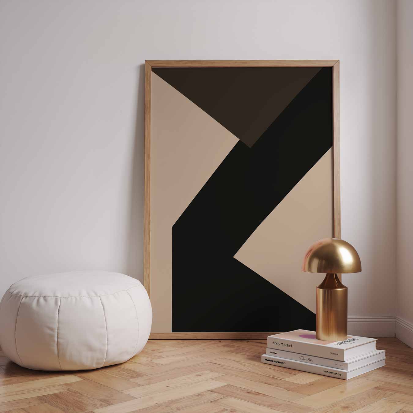 Trendy Abstracte Kunstposter-WallArtistic