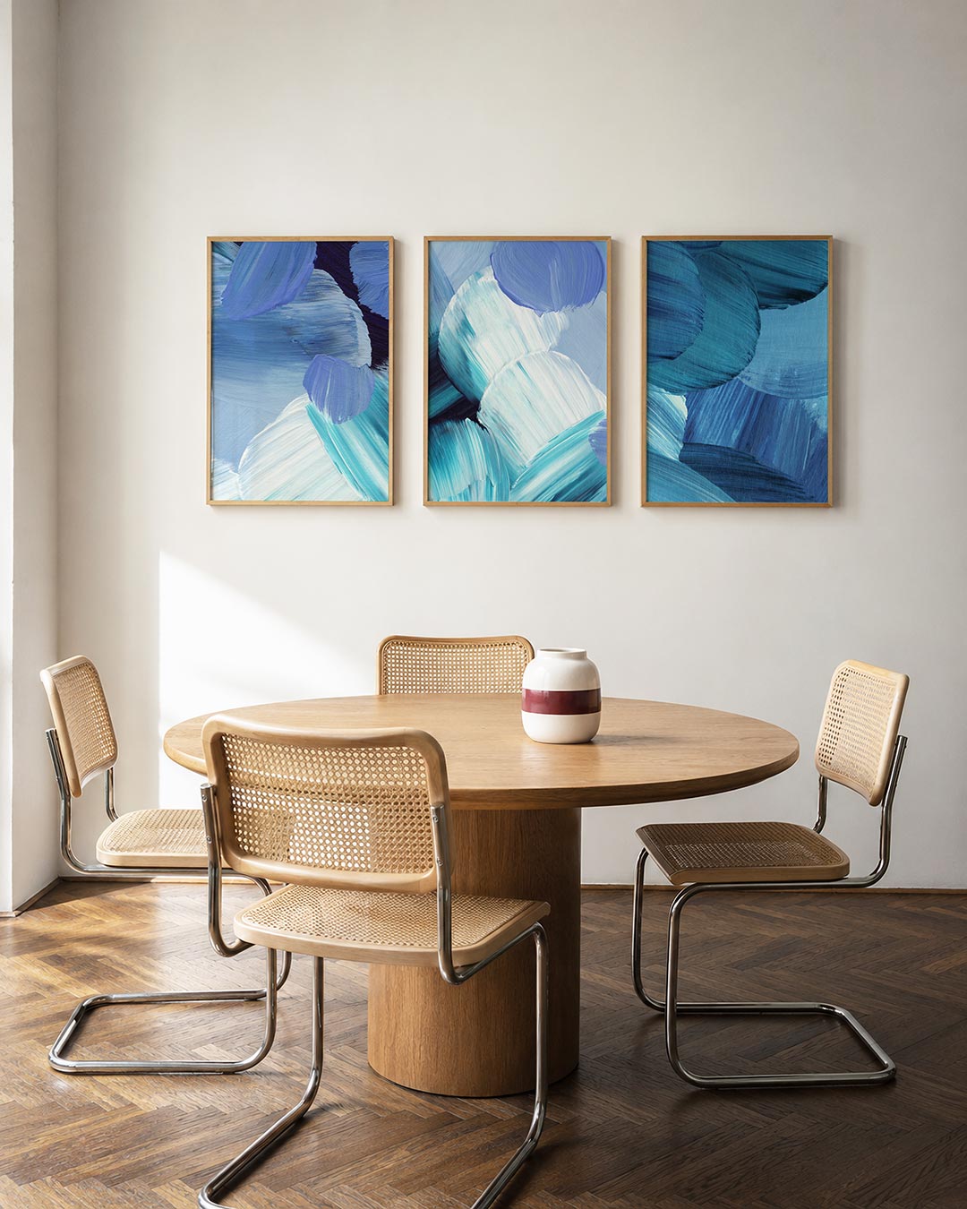 Kleurige vegen Posterset