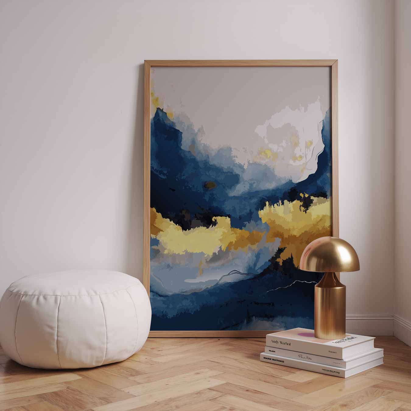 Dromerige Hemel Abstract Poster-WallArtistic