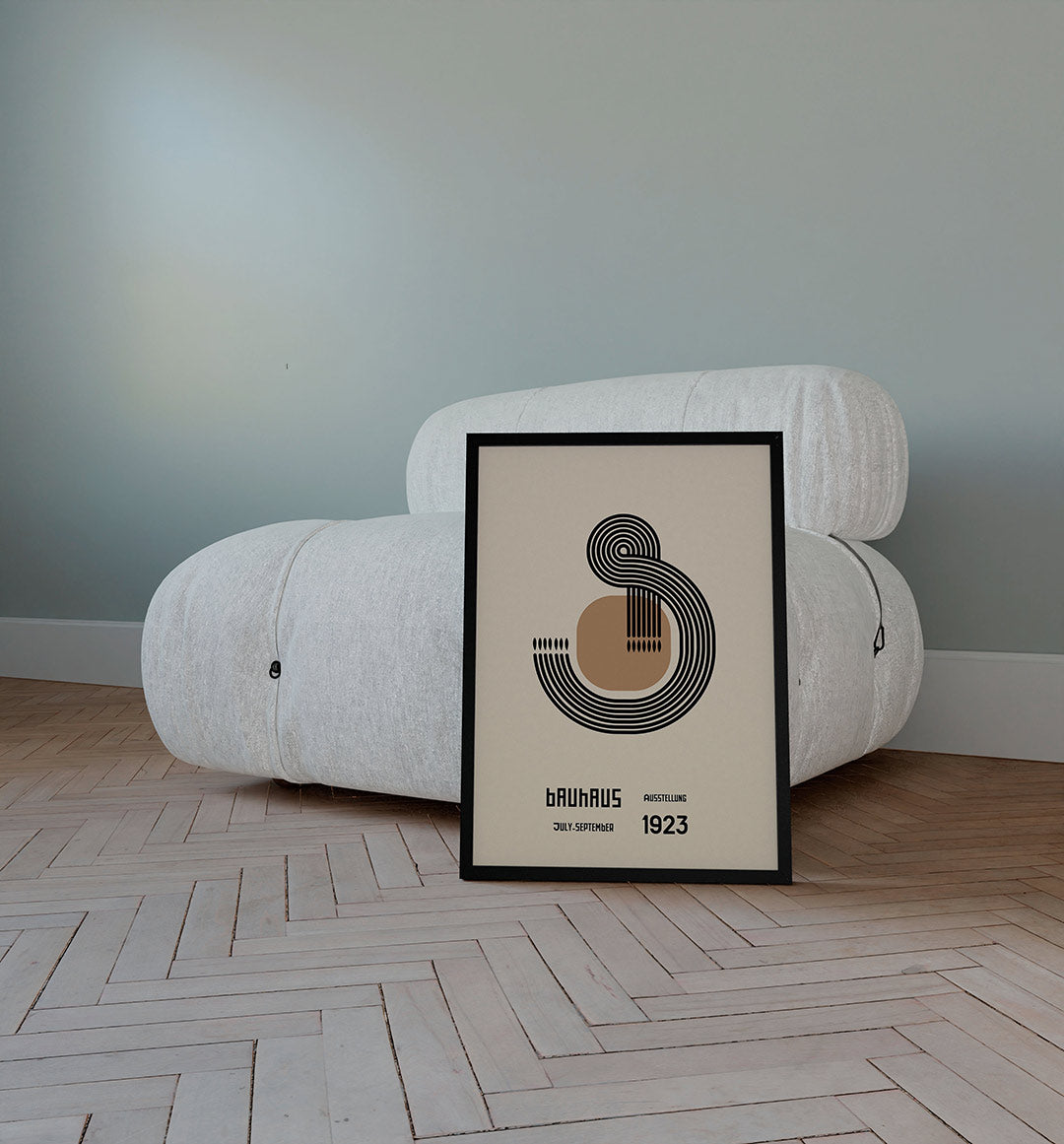 Lijnen en vormen Poster