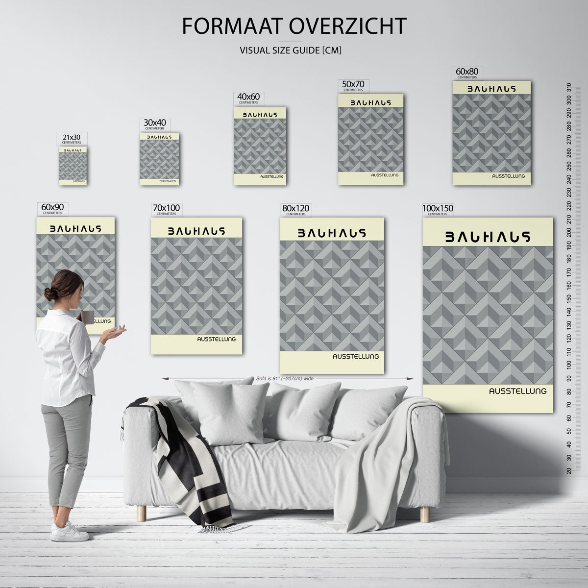 Vorm en balans Poster