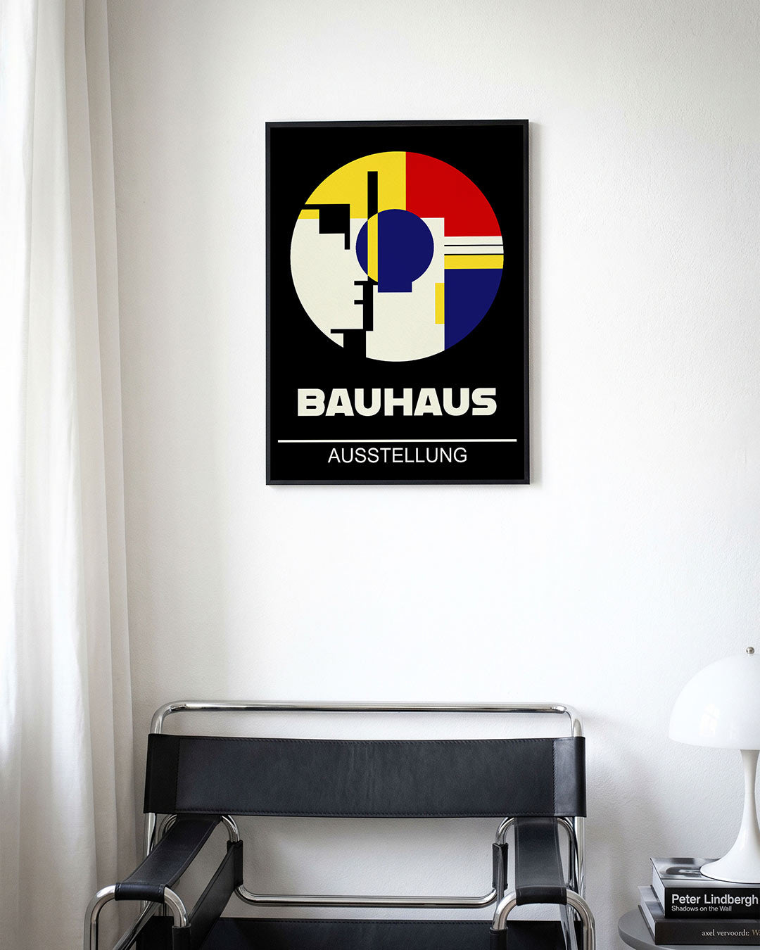 Cirkelvormen en lijnen Poster