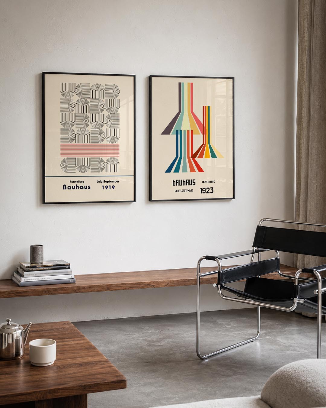 Lijnen en vormen Posterset