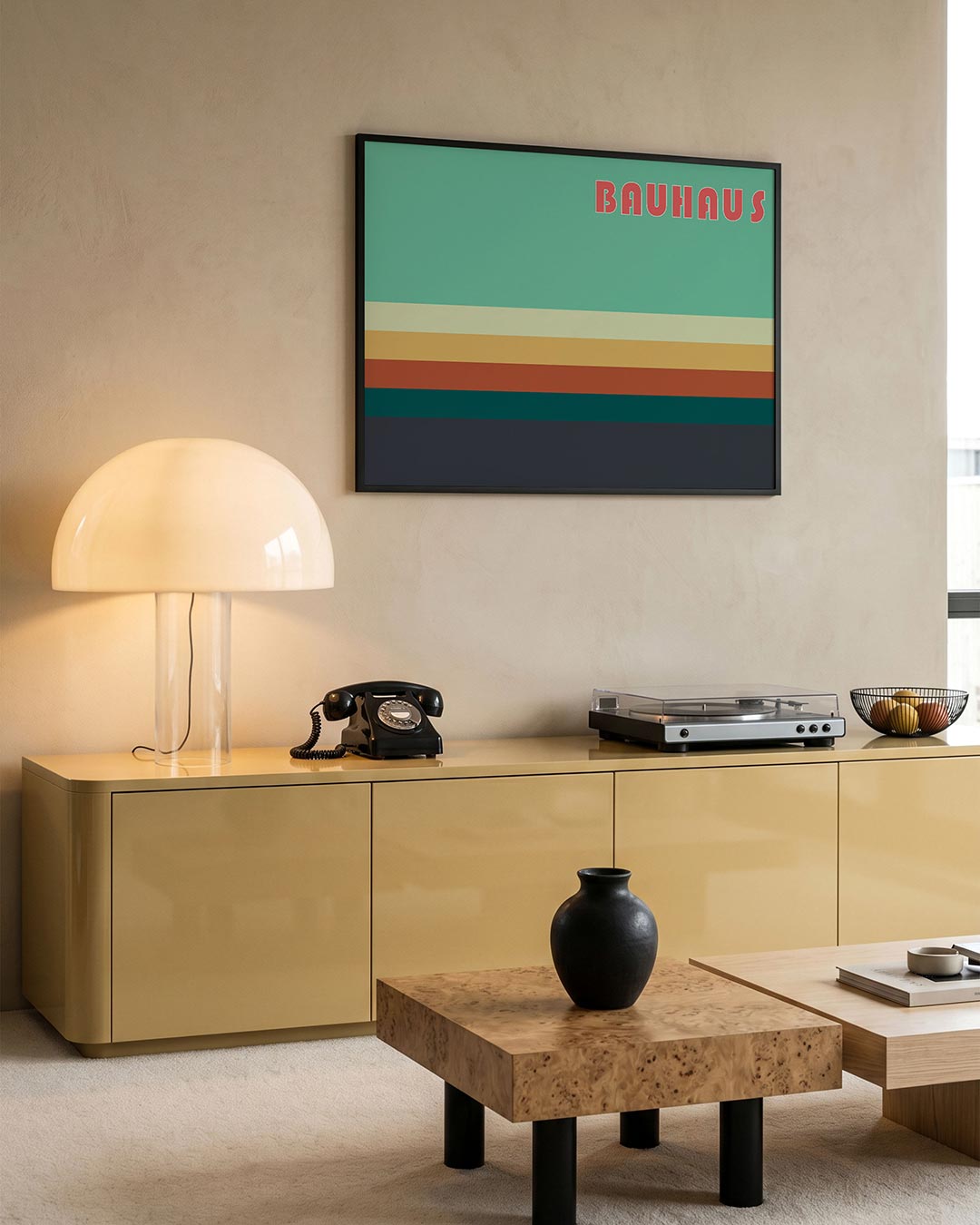 Horizontale kleurvlakken Poster