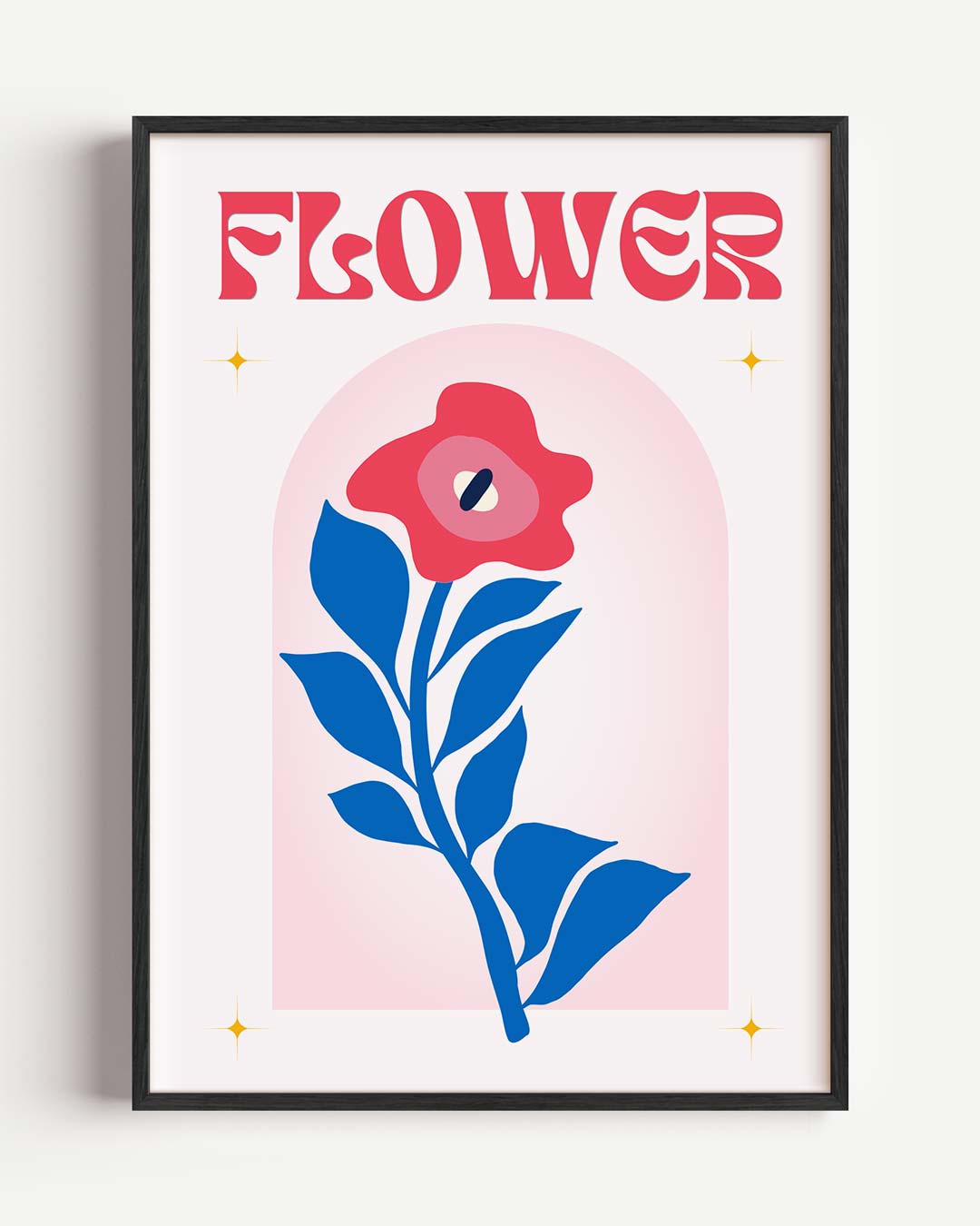 Vrolijke Bloemenpracht Poster-WallArtistic