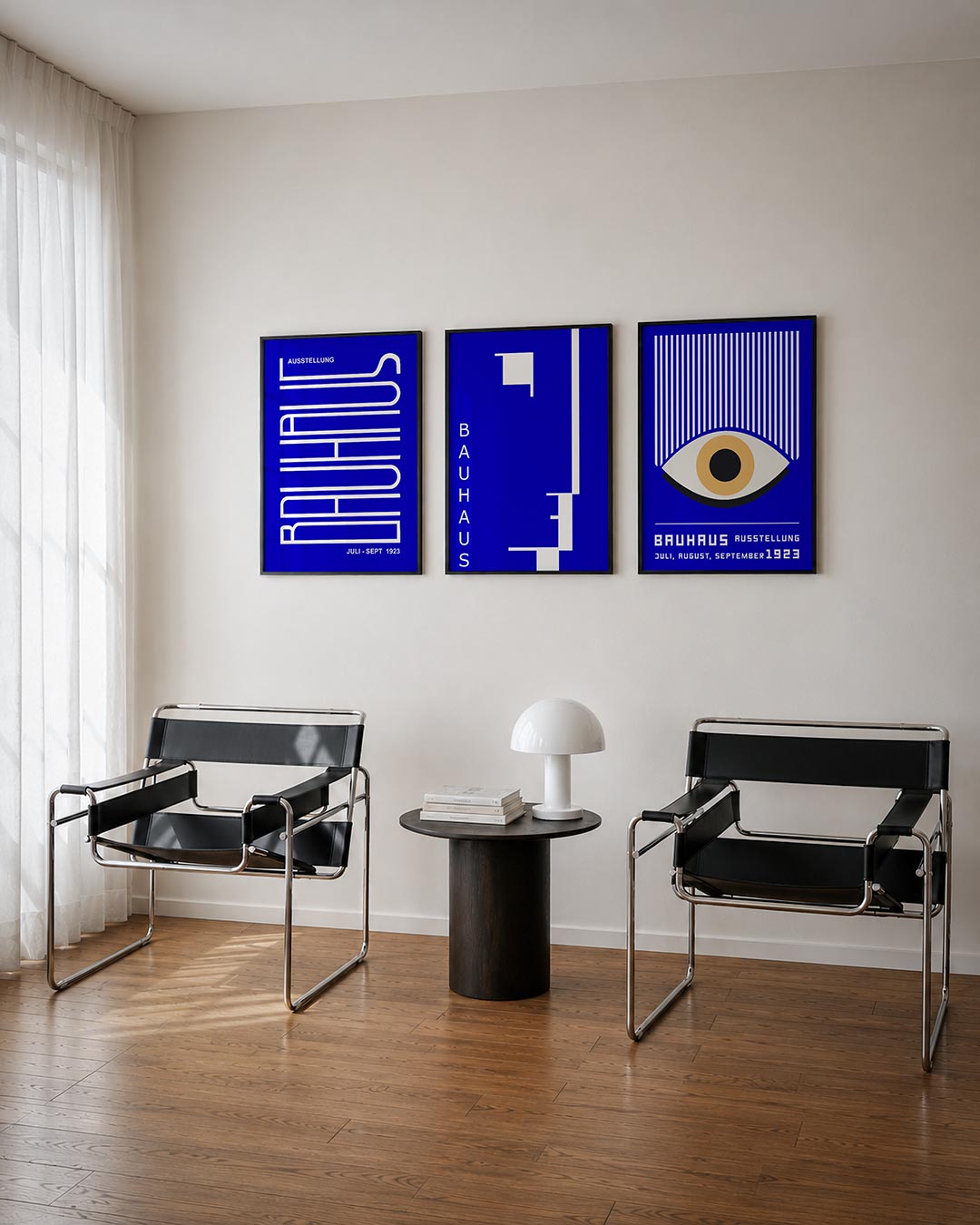 Lijnen en kleurvlakken Posterset